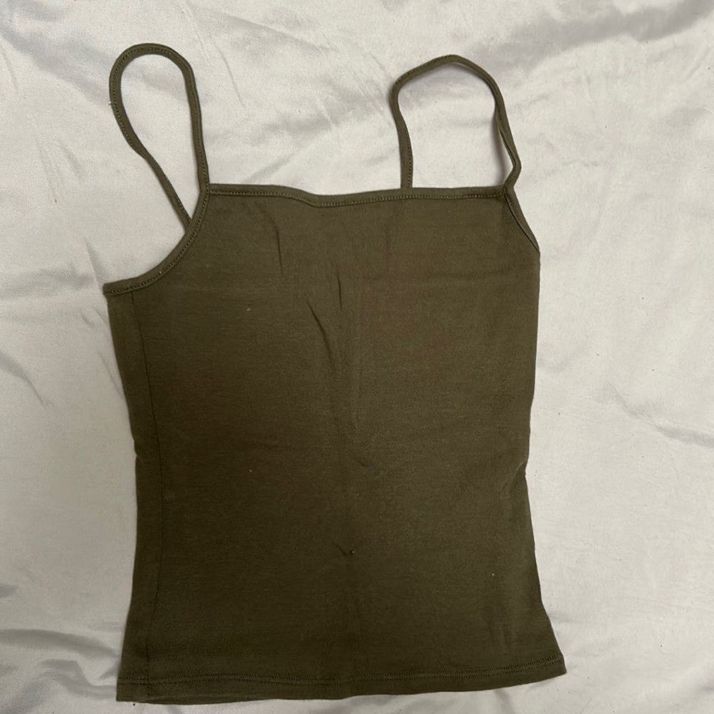 Garage cropped tank top